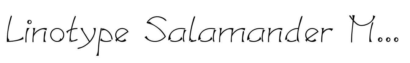 Linotype Salamander Medium
